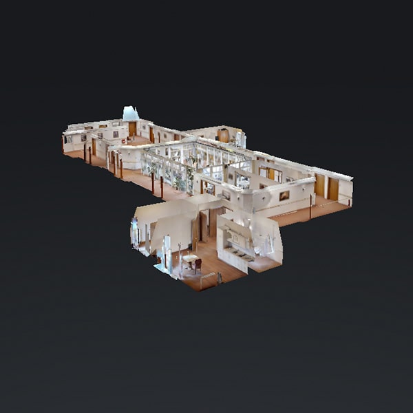 3D-Rundgang von Villa Rosengarten - Penthouse
